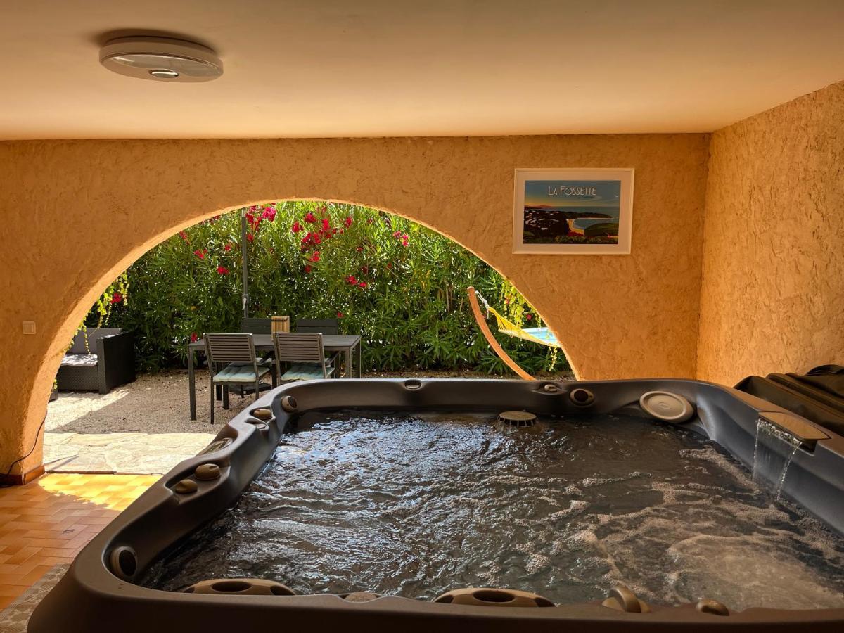 Bas De Villa 70M2 Independant Avec Espace Jacuzzi Prive Le Lavandou Eksteriør bilde